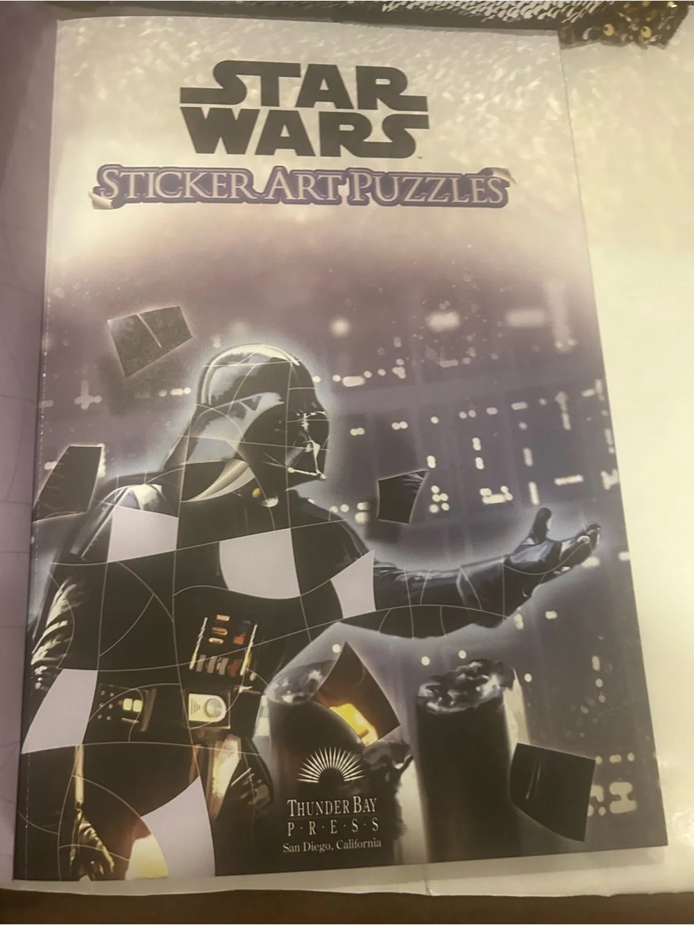 Star Wars Purple & Black Darth Vader Sticker Art Puzzle